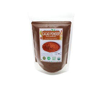 [ถุงซิป] ผงคาเคา ออร์แกนิค 100% (Organic Cacao Powder)