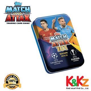 Match Attax 101 Mini Tin 2019/20 (Roberto Firmino) / การ์ดฟุตบอลแมตช์แอทแทค 101 กล่องเหล็กมินิทิน (ลาย ฟีร์มิโน่)