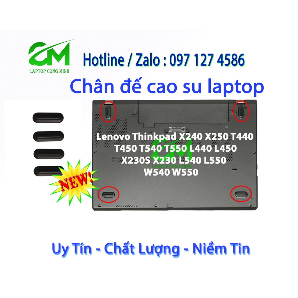 Thinkpad LENOVO T440 T450 X240 X250 T440 T450 T540 T550 L440 L450 L540 L550 W540 ขาตั้งยาง