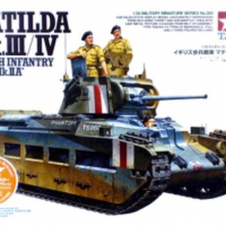 พลาสติก โมเดล ประกอบ TAMIYA สเกล 1/35 Matilda Mk.III/IV (35300)