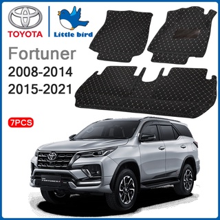 Little Bird พรมปูพื้นเข้ารูปรถยนต์ Toyota Fortuner พรมปูพื้นรถยนต์ พรมรถยนต์ การรับประกันคืนสินค้าภายใน7วัน พรมรถยนต์