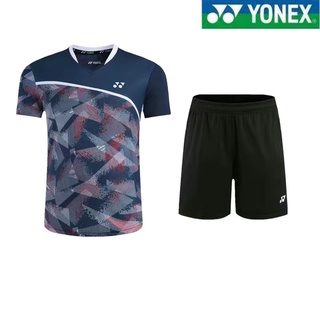 Yonex เสื้อยืด แขนสั้น แบบแห้งเร็ว สไตล์เกาหลี เหมาะกับการเล่นกีฬาแบดมินตัน เทนนิส สําหรับผู้ชาย และผู้หญิง