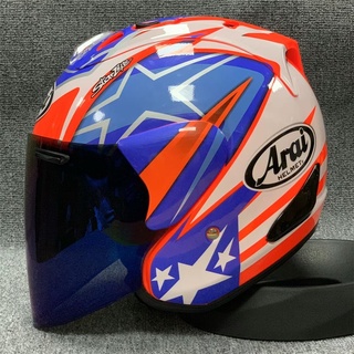 ใหม่ หมวกกันน็อค แบบครึ่งหน้า สําหรับแข่งรถจักรยานยนต์ Arai SZ-Ram5 VZ-RAM Haydn