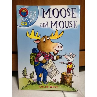 Moose and Mouse. I am reading. Read along CD Inside., by Colin West -101A