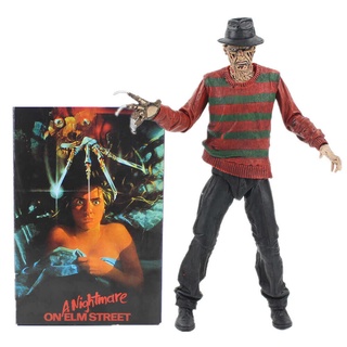 NECA Horror Film A Nightmare on Elm Street Freddy Krueger 30th 7" Action Figure