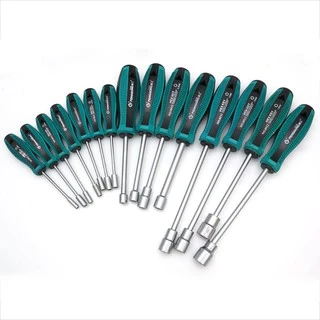 Metal Socket Driver Wrench Screwdriver Hex Nut Key Nutdriver Hand Tool 3mm