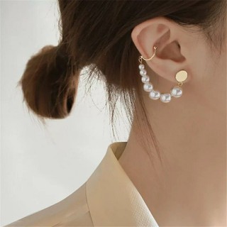 ต่างหูลูกปัดมุก • Pearl Beads Earring