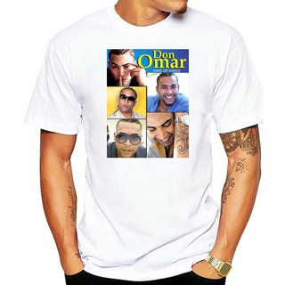 เสื้อยืด พิมพ์ลาย DON OMAR - REAGGETON LATIN MUSIC SINGER - KING OF KINGS สําหรับผู้ชายสามารถปรับแต่งได้