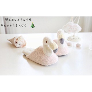 (สินค้าใหม่) รองเท้า Slipper ฟลามิงโก้ นุ่มนิ่มน่ารัก ใส่สบาย