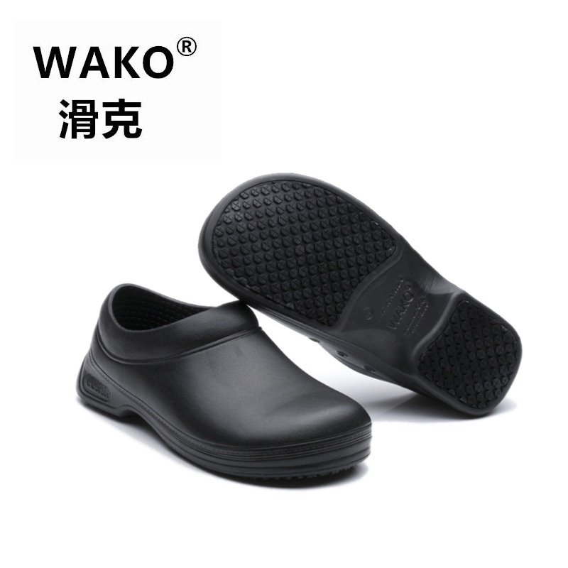 Wako รองเท้าเชฟ กันน้ํามัน กันลื่น กันฝน เพื่อความปลอดภัย สําหรับผู้ชาย ผู้หญิง ใส่ทํางาน ห้องครัว