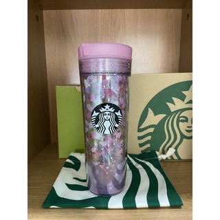 Starbucks แก้ว Cold Cup Sakura Floating Petal 16 oz.