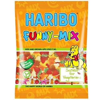 haribo Funny Mix 160g. ฮาริโบ้ฟันนี่มิกซ์ 160กรัม