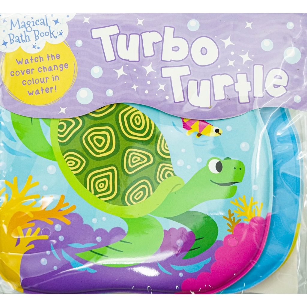 BBW หนังสือ Magical Bath Book: Turbo Turtle ISBN: 9781788109512