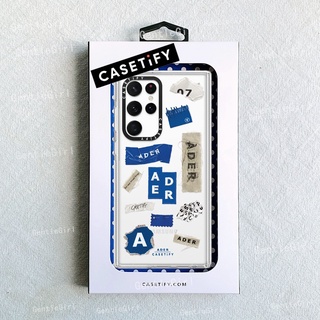 ของแท้ เคสโทรศัพท์มือถือแบบนิ่ม ลายสติกเกอร์ Casetify Ader Build สําหรับ Samsung Galaxy S23 S21 S22 Plus Ultra KinnPorsche The Series