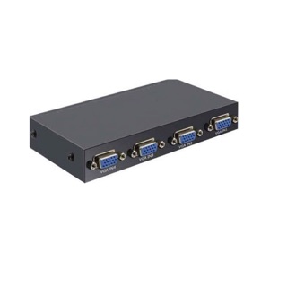 4 Port VGA Switch 4 to 1 Selector Switch รุ่น VGA-15-4 (Black)#620