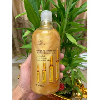 ของแท้ 100%‼️โลชั่นวานีก้า Vanekaa Orange Hyaluronic Acid Ampoule Essence Lotion #โลชั่นผิวขาว