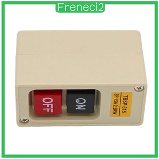 [Freneci2] Tbsp-315 3 เฟส 2.2Kw 15A ปุ่มกดสวิทช์เปิด / ปิดล็อค