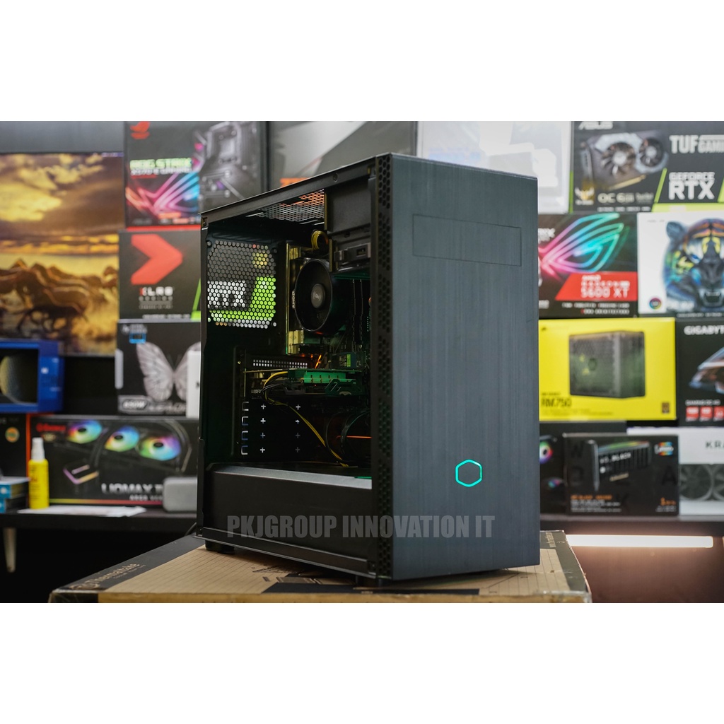 คอมเล่นเกมมือสอง Cooler Master Case AMD Ryzen 7 1700 GTX750Ti