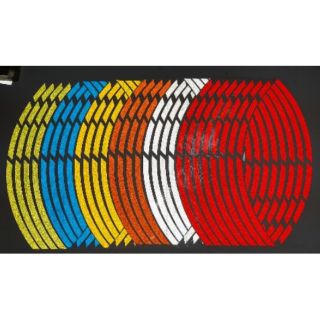 สติ๊กเกอร์เส้นขอบล้อสะท้อนแสง 12,14,15,17 ฯ