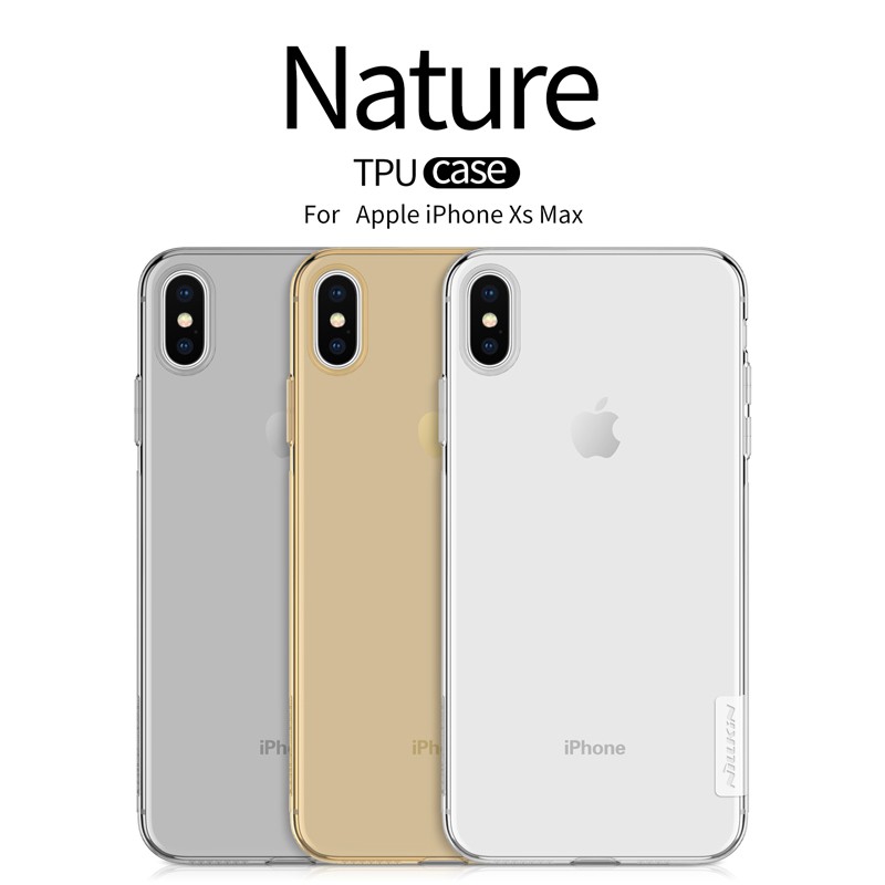 Nillkin เคสมือถือ  รุ่น Nature TPU Case (ของแท้100%) สำหรับ Apple iPhone XS Max