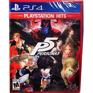 PS4 Persona 5 (AllZone/US)(English) แผ่นเกมส์ ของแท้ มือ1 มือหนึ่ง ของใหม่ ในซีล