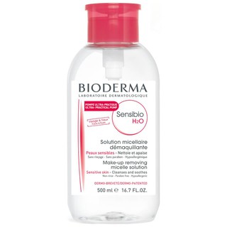 Bioderma Sensibio H2O 500 ml. ฝาปั๊ม