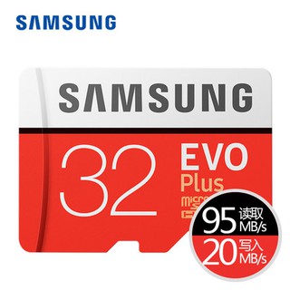 Samsung 32GB Evo Plus 95MB/S Memory Micro SD Card SDHC UHS-1 Class 10 New Model