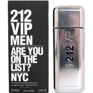 Carolina Herrera 212 Vip Men are you on the list? Nyc Edt 100ml