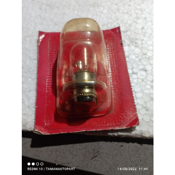 1-FOOT 12V 25W หลอดไฟสําหรับ BEBEK/MATIC MOTORCYCLE 34901-KFV-B51 ต้นฉบับ AHM