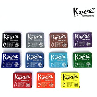 หมึก Kaweco Refill Ink Cartridge 1กล่อง บรรจุ 6 ชิ้น Made in Germany