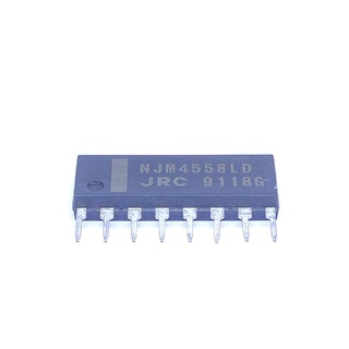 ไอซี NJM4558LD Dual operational Amplifier จำนวน 1ชิ้น