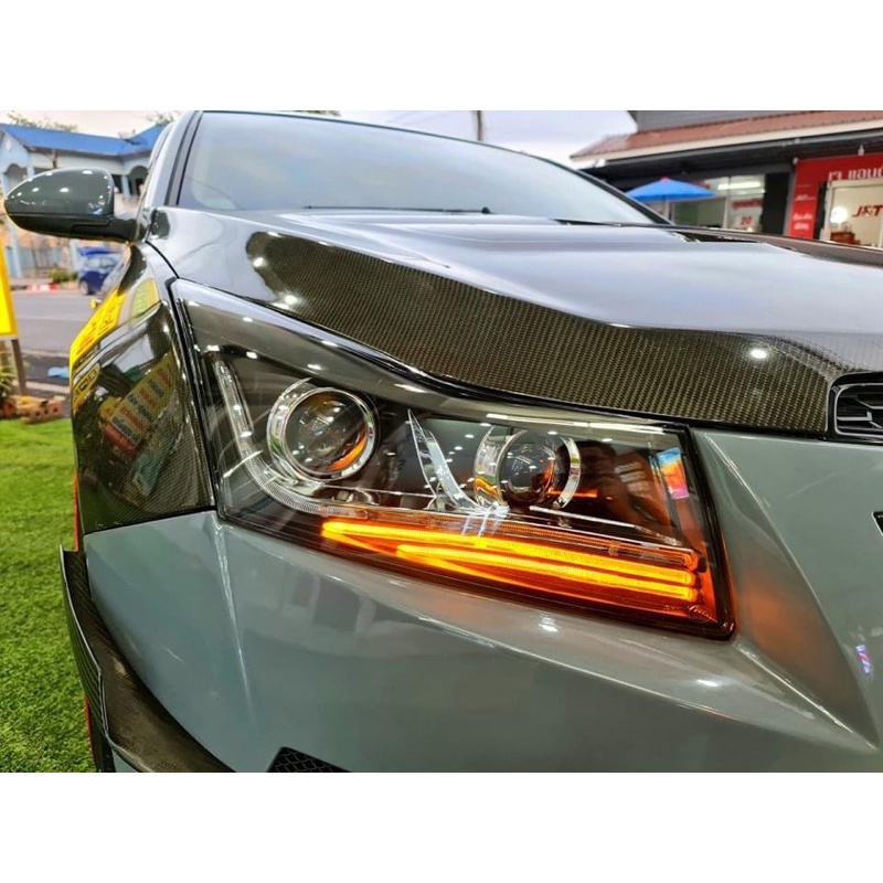 ไฟหน้า LED Projector ตรงรุ่น Chevrolet Cruze เชฟโรเลต ครูซ ทุกรุ่นปีและรุ่นย่อย