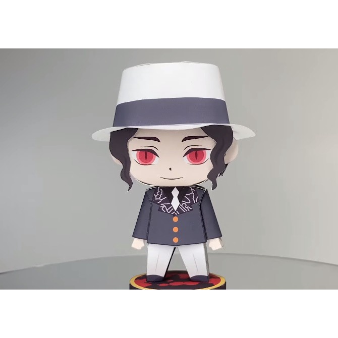 Chibi Muzan Kibutsuji Demon Slayer Kimetsu No Yaiba Papercraft