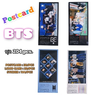 Postcard BTS ชุด 204 ชิ้น ราคาปกติกล่องละ 85บาท🌟มาใหม่จร้า