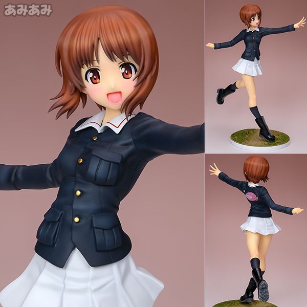 Figure ฟิกเกอร์ Model โมเดล Girls und Panzer สงครามยานเกราะ Nishizumi Miho นิชิซึมิ มิโฮะ ชุดนักเรียน