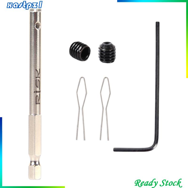 Bike Nipple Spoke Insertion Tool Driver Bicycle Cycling Spokes AntiRust xastpz1.th ThaiPick