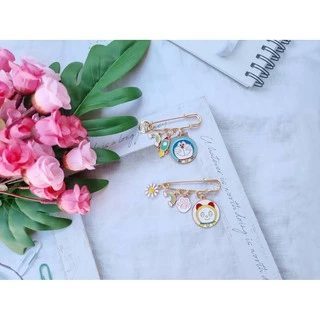 เข็มกลัดคนท้องน่ารักๆรุ่นAขนาด4.5 CM(พร้อมส่งจากไทย)