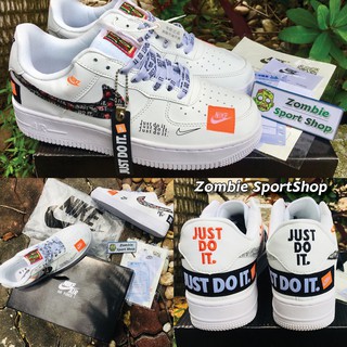 รองเท้า Air Force 1 ‘Just Do It’ White Size37-44 *ส่งฟรีKerry*