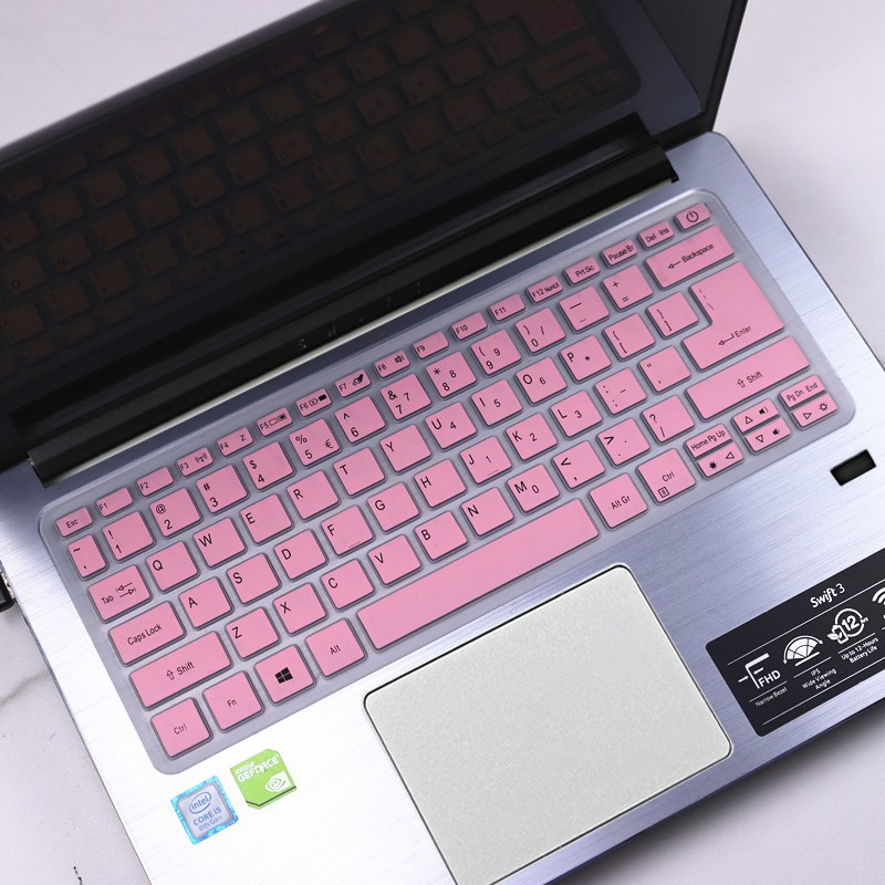 แผ่นซิลิโคนครอบแป้นพิมพ์ สําหรับแล็ปท็อป Acer Swift 1 Swift 3 SF113 SF114 TR50 14 นิ้ว 13.3 นิ้ว