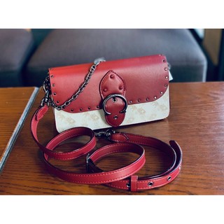 💥Coach Beat Crossbody Clutch In Signature Canvas With Horse And Carriage Print