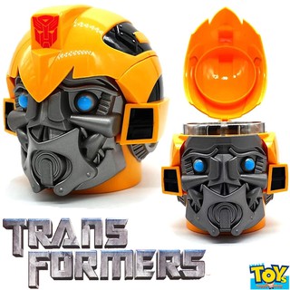 แก้วน้ำบับเบิ้ลบีเก็บความร้อนและเย็นดีไซน์พิเศษพร้อมฝาปิด Transformers Bubble Bee Cup Limited Edition