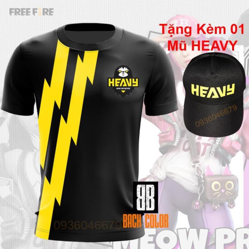 Hot- [ขายดี] 三维 Black Fire Free Fire T-Shirt HEAVY Team - Free Fire Super Cool Free Fire - Shock