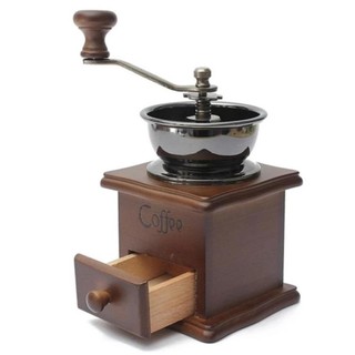 เครื่องบดเมล็ดกาแฟ เครื่องบดกาแฟ Coffee Grinder แบบมือหมุน เครื่องบด มือหมุน