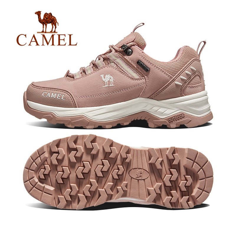 Camel รองเท้าเดินป่า พื้นหนา กันลื่น กันน้ํา สําหรับผู้หญิง กลางแจ้ง