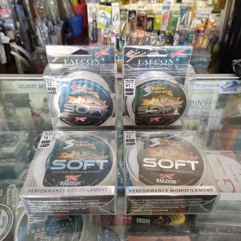 FALCON Soft Extra Strong Tournament สายตกปลา