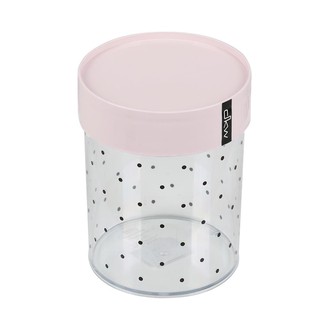 ✨ขายดี✨ ขวดโหล PS DKW PASTEL DOT 1.48 ลิตร ฝาชมพู ขวดโหล PS CANISTER DKW PASTEL DOT 1.48L PINK