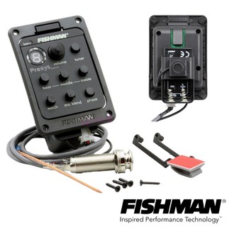 Fishman® Presys Blend ปิ๊กอัพกีตาร์โปร่ง รุ่น PSY-GAA-QAA (Presys Blend Onboard Preamp Pickup System)