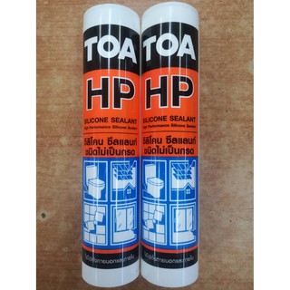 ซิลิโคน ไม่เป็นกรด TOA HP สีขาว สีใส ใช้งานภายนอก/ภายใน