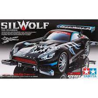 Mini4WD รถราง รถมอเตอร์ Tamiya 1/32 TA18645 SILWOLF (MA)