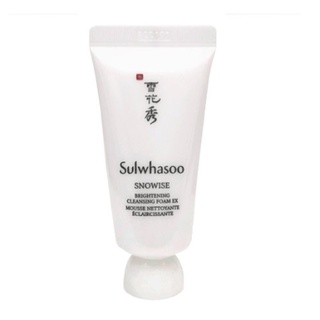 พร้อมส่ง!! Sulwhasoo Snowise Brightening Cleansing Foam EX 30ml